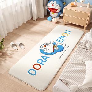 Dajiang Ковер 80х160 см для спальни/детской, Doraemon Leaf Joint, в виде коврика у кровати или для гостиной