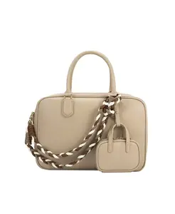 Наташа Средняя Сумка с Верхней Ручкой Melie Bianco, коричневый/бежевый