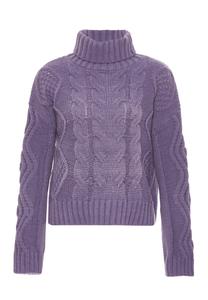 Свитер Blonda Rollkragen, фиолетовый