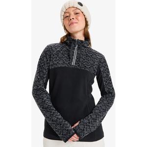 Толстовка sayna half zip Roxy, черный