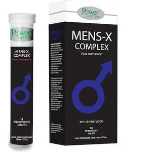 Men's X Complex Stevia пищевая добавка для эректильной функции - 32 шипучие таблетки Power Health
