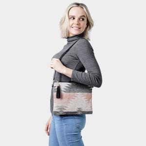 Сумка-клатч с узором в стиле вестерн FASHNZFAB, серый