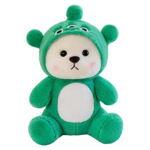 Плюшевая игрушка Polar Bear Collection, плюшевая кукла, высота 28см/40см/50см/65см Click, зеленый