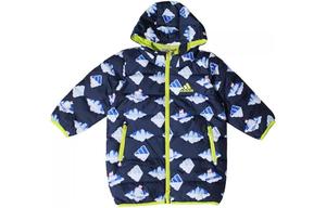 Пуховик детский Adidas, синий