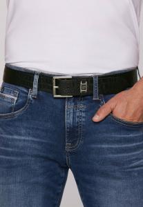 Пояс MIT METALL-LOGO Camp David, черный