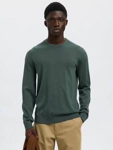 Джемпер из мериносовой шерсти с круглым вырезом Selected