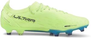 Мужские футбольные бутсы PUMA Ultra Ultimate с шипами для твердого и искусственного покрытия - зеленые