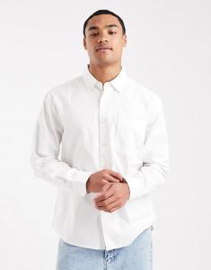 Белая рубашка с длинными рукавами от Farah Callier