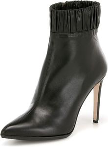Женские ботильоны FSJ, стильные с заостренным носком, на тонких высоких каблуках, с боковой молнией, стрейч-манжета на щиколотке, праздничные и повседневные туфли, размеры US 4-15, Black