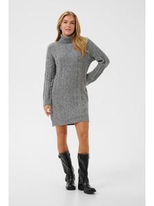 Cream Платье CRSkie, свободного кроя, темно-серый меланж