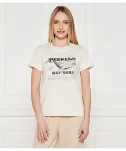 Футболка Spire Regular fit Weekend Maxmara, бежевый