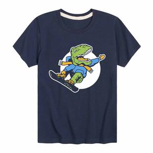 Футболка с рисунком динозавра-сноубордиста для мальчиков 8–20 лет Licensed Character
