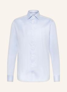 Рубашка узкого кроя Eton, голубой