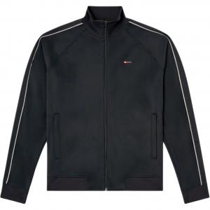 Куртка S Rarmero Track Jacket DIESEL, черный