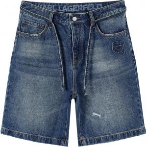 Мужские джинсовые шорты KARL LAGERFELD Karl Lagerfeld / Karl Lagerfeld Jeans, синий