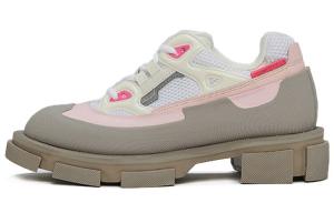 Both Кроссовки Gao Runner Low-top Platform Shoes Womens White Grey Pink