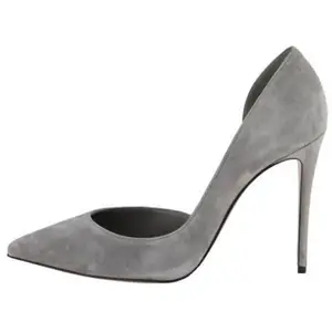 Туфли на высоком каблуке CL Iriza Slim Heel 10 см, женские, серые Christian Louboutin, Original Shoe Box Included