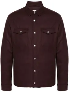 Утепленная куртка-рубашка Eleventy, фиолетовый