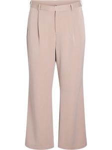 Свободные брюки со складками спереди Zizzi, мокко