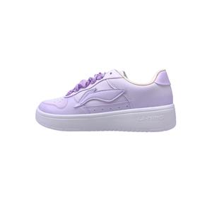 Li Ning Floating Boat Slip Resistant Cushioning Abrasion Resistant Low top Skateboard Shoes Women's Li-Ning, фиолетовый синий