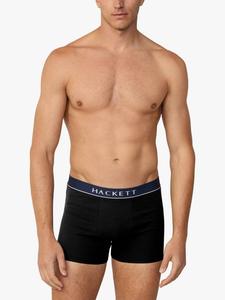 Плавки с эластичным хлопчатобумажным поясом с логотипом Hackett London, черный