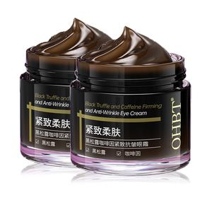 OHBT Крем для век Black Truffle Caffeine Glow против мешков под глазами, устойчивый к морщинам, подтягивающий и лифтинговый 60 г/флакон