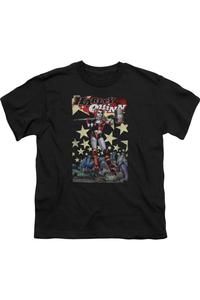 Футболка с коротким рукавом Batman Quinn One для детей Gildan, черный