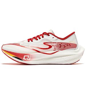 Кроссовки женские Zhijing 2.0 с низким верхом Yerba White Red Danhong Erke