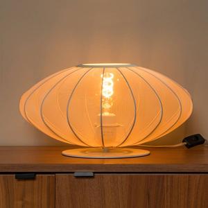 Настольная лампа Lucide Corina, полиэстер - бежевый