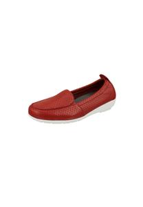 Мокасины Adela на ударопрочной подошве Natural Feet, красный