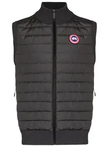 Дутый жилет Hybridge с вязаной вставкой Canada Goose, серый