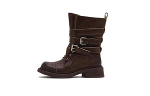 UNCLEWEN Ботильоны женские, черно-коричневые