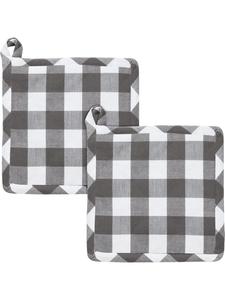 Redbest  Хлопковые прихватки, комплект из 2 штук, цвет «Нэшвилл», серый