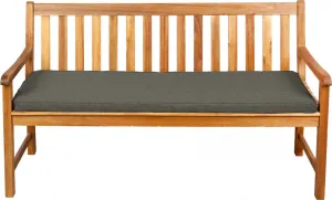 Подушка для сиденья для скамеек, садовых качелей и сидений, гладкая. FK5 (100x30x5, темно-зеленая)