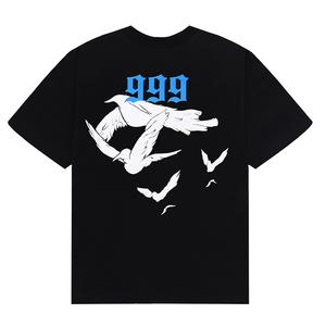 Футболка с логотипом, украшенным стразами Revenge, черный