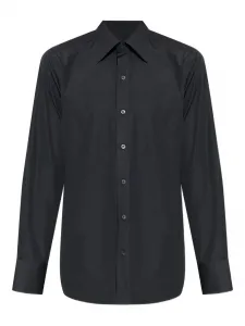 Рубашка на пуговицах Tom Ford, черный
