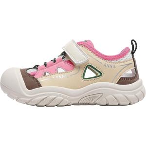 Детские сандалии с низким верхом, нескользящие, износостойкие, дышащие Annil, желтый