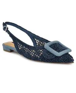 Женские мюли Jasser Slip On Dress Nine West, синий