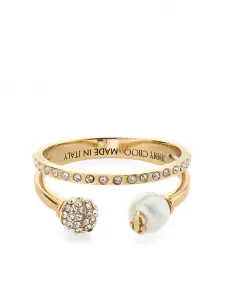 Кольцо с логотипом JIMMY CHOO, золотой