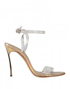 Сандалии Casadei, прозрачный
