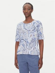 Футболка обычного кроя 11105109 Olsen, синий