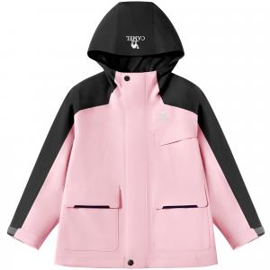 Ветровка All weather для детей CAMEL, phantom черный/розовый розовый