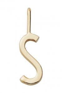 Позолоченный серебряный кулон Design Letters