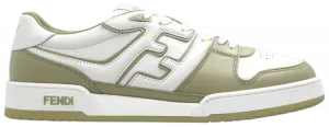 Кроссовки Fendi Match 'Sage White', зеленый