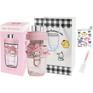 Sanrio Пластиковый стаканчик Melodi розовый 600 мл