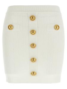 Юбка 'Chiocciola' BALMAIN, белый