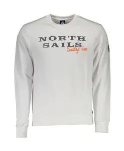 Толстовка с морским логотипом North Sails, белый