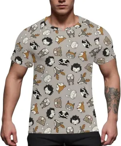 Футболка Animal Face Hand Men's Ice Silk Quick Dry