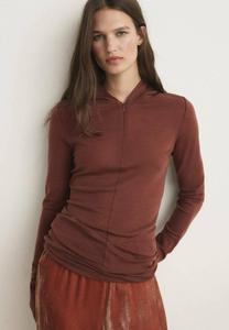 Худи Mango HOODED, Brown