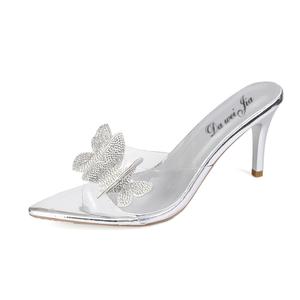 Сандалии High Heels Women's Gift Box Set Dawei's house, Silver